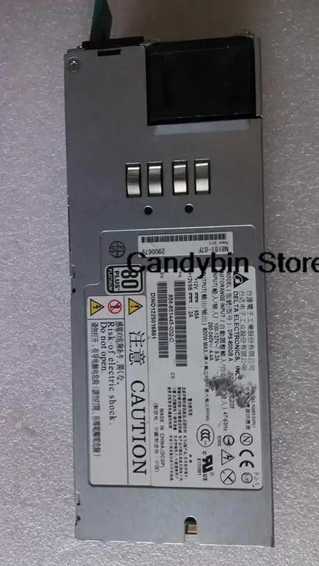 Main image of For DPS-800QB A Server Power 80PLUS N8181-87F 856-851445