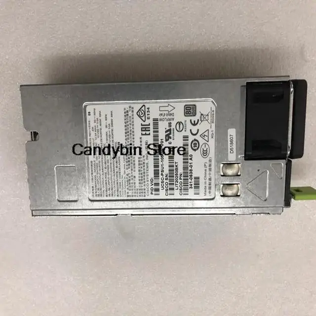Main image of C240 C220 M5 1050W Power Supply UCSC-PSU1-1050W 341-0638-01