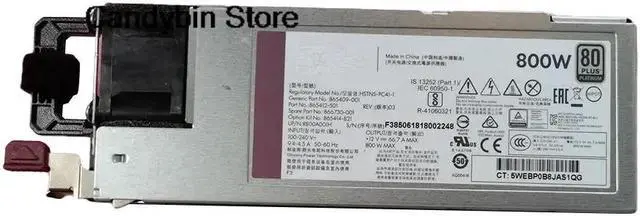 Main image of KHACHIMO 800W 865414-B21 HSTNS-PC41 865409-001 866730-001 Power Supply Suitable G10 800W