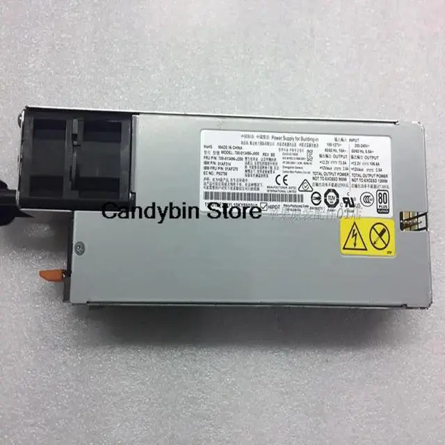 Main image of PSU For IBM X3550M4 M5 X3650M4 M5 1300W Switching Power Supply 700-013496-J200 01AF314 01AF370 P02786