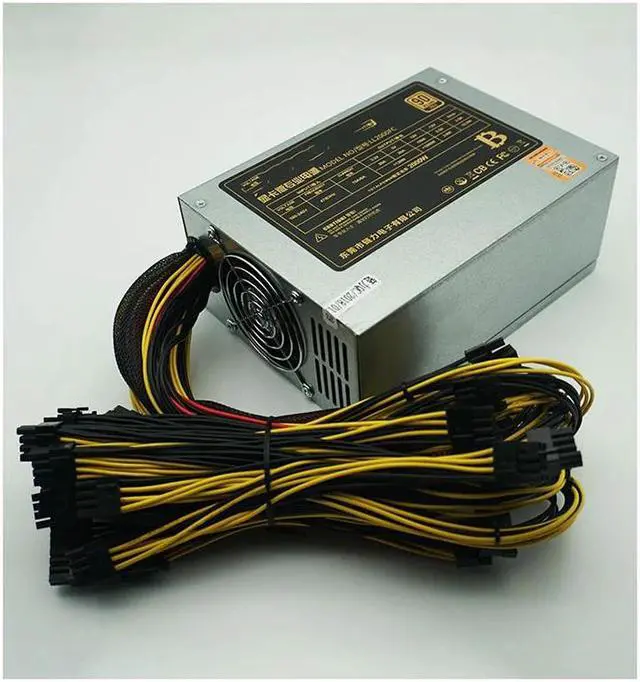 Main image of server rated 2000W desktop computer wide mute active multi-channel ATX power supply LL2000FC