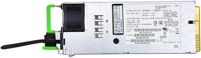 Main image of 1pc For Fujitsu RX300 RX200 S7 DPS-800NB A/D S26113-E574-V50 S26113-E574-V52 server power 800W