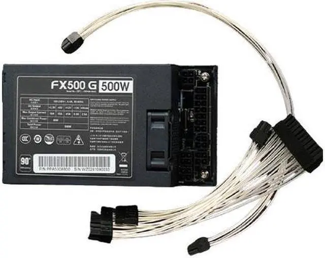 Main image of PSU For FSP Fully Modular 80plus Silver FLEX ITX Small 1U K39 Silent 500W Switching Power Supply FX500G FSP500-50UG