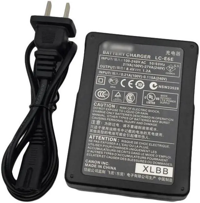Main image of LC-E6E LC-E6 SLR camera charger For CANON 80D 60D 6D 7D 5D Mark II LP-E6 Battery Charger LP-E6 LP-E6N
