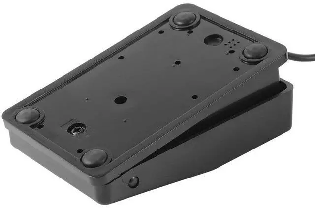 Alt view image 2 of 6 - USB Single Foot Switch Pedal Control Keyboard Mouse Black Plastic Switch Pedal for PC Game mouse