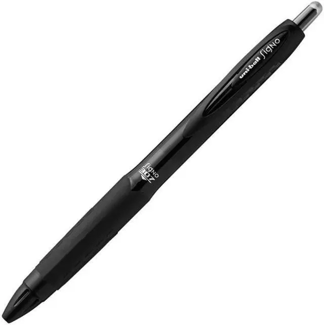 Alt view image 5 of 11 - Uni-ball 307 Gel Pen .7mm Black Ink Dozen 1927258