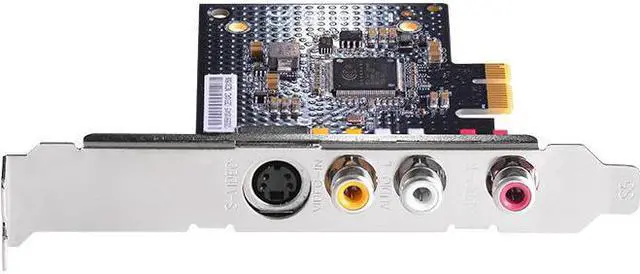 Alt view image 4 of 11 - AVerMedia SD PCIe Frame Grabber Composite S-Video Interfacing Functions CE310B