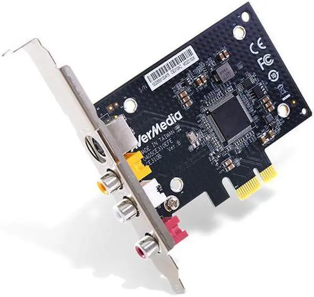 Alt view image 3 of 11 - AVerMedia SD PCIe Frame Grabber Composite S-Video Interfacing Functions CE310B