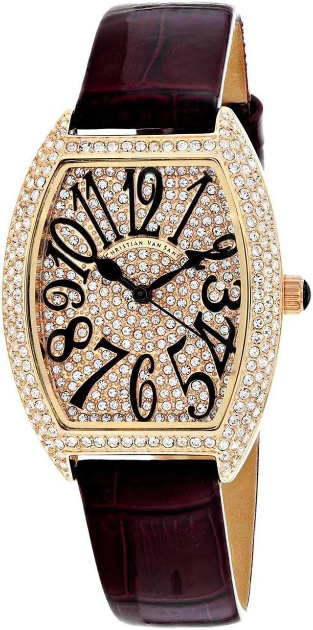 Alt view image 2 of 4 - Christian Van Sant Women's Elegant Watch Quartz Mineral Crystal CV4822