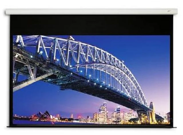 Main image of eGalaxy 80" Motorized 4K Projector Screen - Matte Grey 16:9 with Remote Control (PSE80AG)