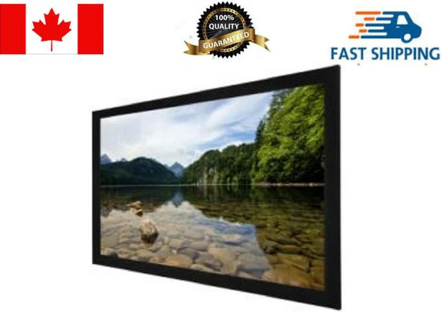 Main image of eGALAXY® 4K/8K 150" 16:9 FIXED FRAME PROJECTOR SCREEN (WHITE) PSF150A