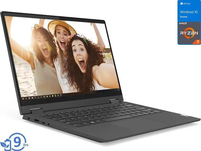Alt view image 9 of 14 - Lenovo IdeaPad 5 15ARE05 81YQ00E0US 15.6" Notebook - Full HD - 1920 x 1080 - AMD Ryzen 7 4700U Octa-core (8 Core) 2 GHz - 8 GB RAM - 1 TB HDD - 128 GB SSD - Windows 10 Home - AMD Radeon Graphics