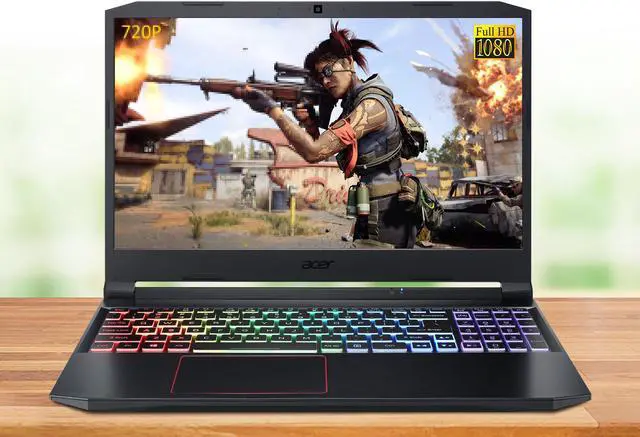 Alt view image 12 of 17 - Acer AN515-55-53E5 - 15.6 inches - 8 GB RAM - Intel CPU - 256 GB storage - Windows 10 Home Laptop Notebook