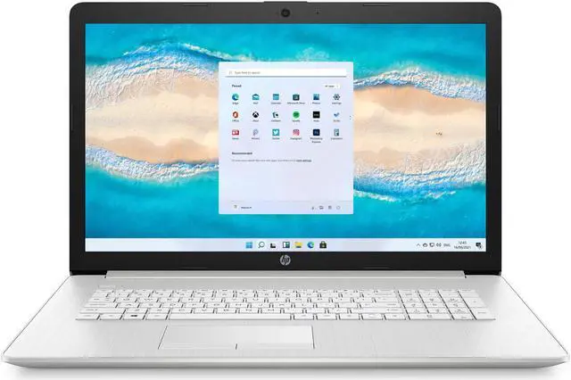 Alt view image 7 of 11 - HP 17" FHD, i3-1115, 8GB RAM, 256 GB SSD, Silver, Windows 11, 17-by4022wm