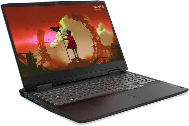 Alt view image 6 of 6 - Lenovo IdeaPad 3 Gaming Laptop, 15.6" 120Hz FHD Display, AMD Ryzen 7 6800H Upto 4.7GHz, 32GB RAM, 2TB NVMe SSD, NVIDIA GeForce RTX 3050 Ti, HDMI, DisplayPort, Wi-Fi, Bluetooth, Windows 11 Pro
