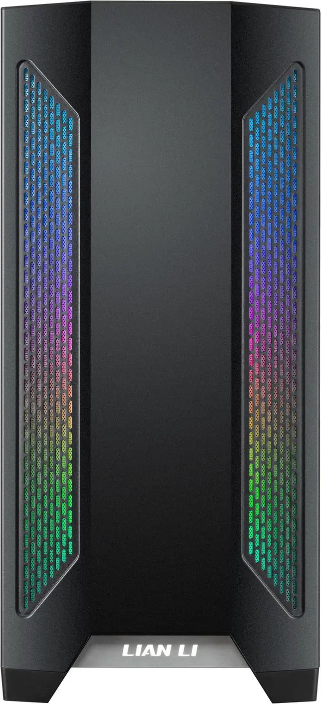 Alt view image 9 of 10 - LIAN LI LANCOOL II BLACK Tempered Glass ATX Case -Black Color -LANCOOL II -X