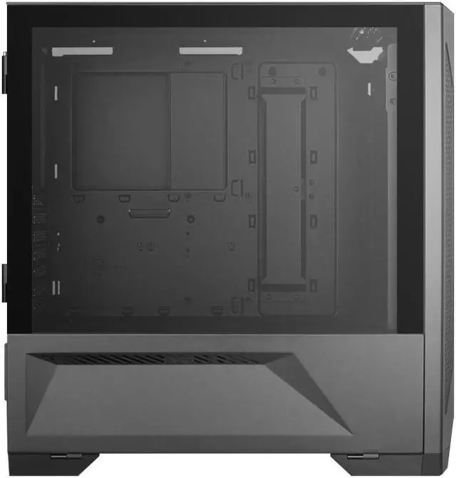 Alt view image 3 of 10 - LIAN LI LANCOOL II BLACK Tempered Glass ATX Case -Black Color -LANCOOL II -X