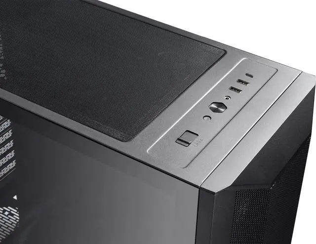 Alt view image 2 of 7 - LIAN LI LANCOOL II MESH PERFORMANCE BLACK Tempered Glass ATX Case -Black Color -LANCOOL II  MESH PERFORMANCE-X