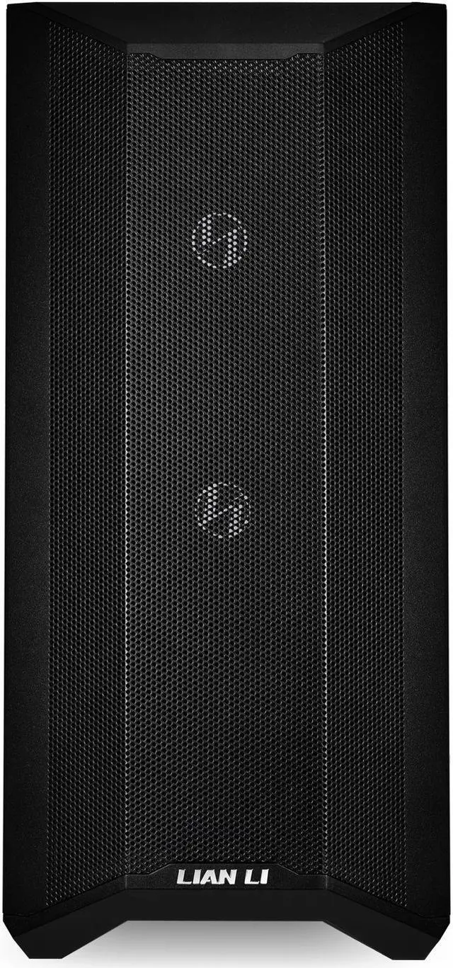 Alt view image 3 of 7 - LIAN LI LANCOOL II MESH PERFORMANCE BLACK Tempered Glass ATX Case -Black Color -LANCOOL II  MESH PERFORMANCE-X