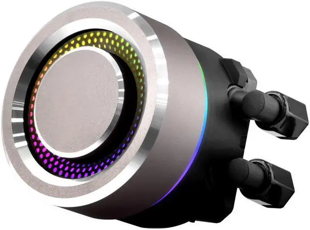 Alt view image 5 of 14 - LIAN LI GALAHAD AIO 360 RGB BLACK, Triple 120mm Addressable RGB Fans AIO CPU Liquid Cooler