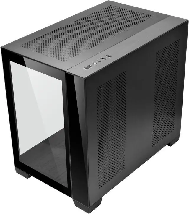 Alt view image 8 of 14 - LIAN LI O11D MINI-X Black SPCC / Aluminum / Tempered Glass ATX Mini Tower Computer Case
