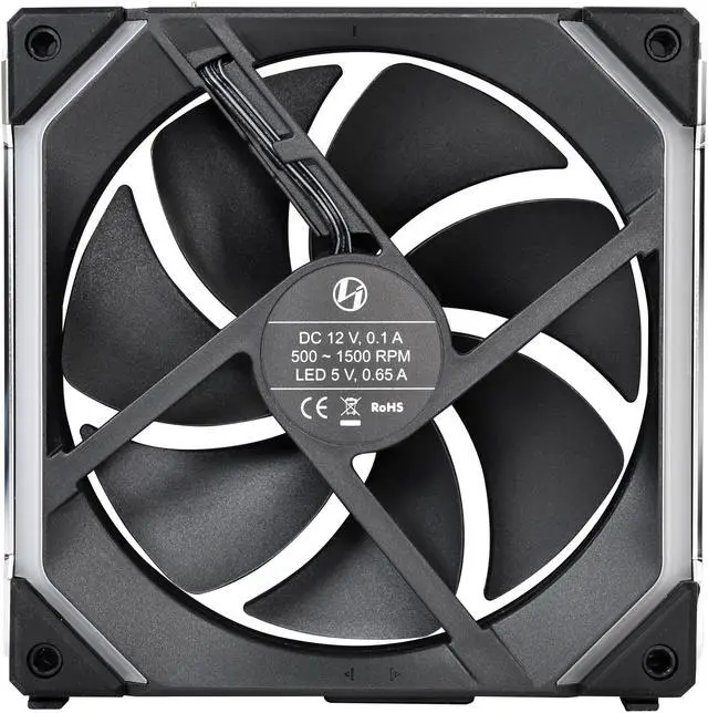 Alt view image 4 of 12 - Lian Li UNI Fan SL140 RGB Black 2 x 14cm Fan Pack with Controller - UF-SL140-2B