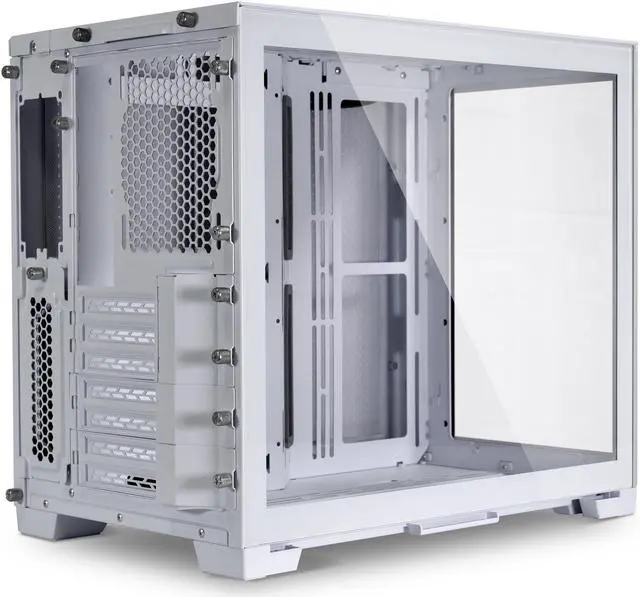 Alt view image 2 of 9 - LIAN LI O11DMINI SNOW WHITE - White SECC / Aluminum /Tempered Glass/ ATX, Mirco ATX , Mini itx Mini Tower Computer Case - O11D MINI -S