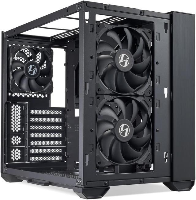 Alt view image 2 of 15 - LIAN LI O11 AIR MINI Black SPCC / Aluminum / Tempered Glass ATX Mini Tower Computer Case-- O11AMX