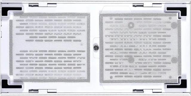 Alt view image 6 of 10 - LIAN LI Q58 White Color SPCC / Aluminum / Tempered Glass Mini Tower Computer Case , PCI3.0 Riser Card Cable Included ---Q58W3