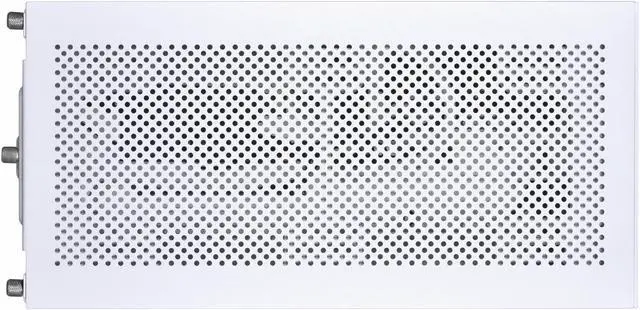 Alt view image 3 of 10 - LIAN LI Q58 White Color SPCC / Aluminum / Tempered Glass Mini Tower Computer Case , PCI3.0 Riser Card Cable Included ---Q58W3