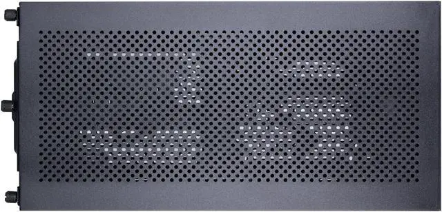 Alt view image 6 of 10 - LIAN LI Q58 Black Color  SPCC / Aluminum / Tempered Glass  Mini Tower Computer Case , PCI3.0 Riser Card Cable Included ---Q58X3