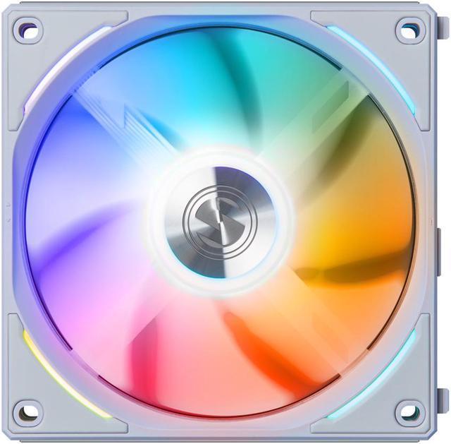 LIAN LI UNI FAN AL120 RGB White 12CM FAN SINGLE PACK WITHOUT