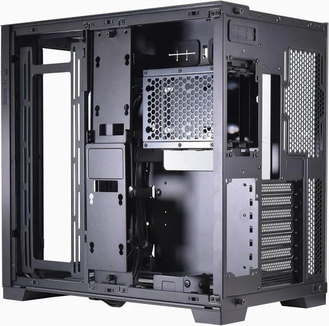 Alt view image 6 of 12 - LIAN LI O11 Dynamic EVO O11DEX Black Aluminum / Steel / Tempered Glass ATX Mid Tower Computer Case