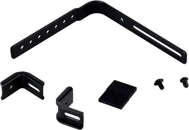 Alt view image 4 of 7 - Lian-Li O11DE-2X Upright GPU Kit  for O11 Dynamic EVO Black  PCI-E 4.0 Riser Cable Included ---O11DE-2X