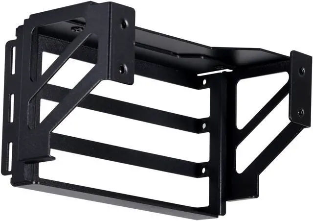 Alt view image 2 of 7 - Lian-Li O11DE-2X Upright GPU Kit  for O11 Dynamic EVO Black  PCI-E 4.0 Riser Cable Included ---O11DE-2X