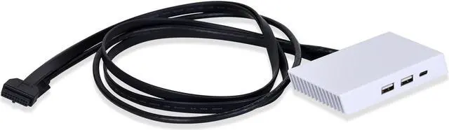 Main image of Lian-Li O11DE-3W Addition I/O Kit for O11 Dynamic EVO White-----O11DE-3W