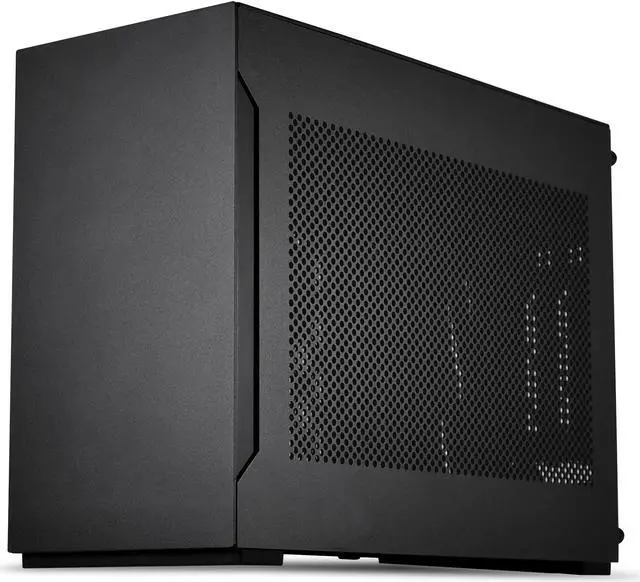 Alt view image 7 of 10 - LIAN LI A4-H2O Black SPCC / Aluminum Mini-ITX Computer Case, PCI4.0 Riser Card Cable Included (A4-H2O X4)