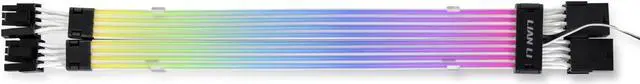 Alt view image 2 of 13 - LIAN LI Strimer  Plus V2  8 Pin Addressable RGB VGA power cable-(No Controller Included )-- Strimer Plus V2 8 pin