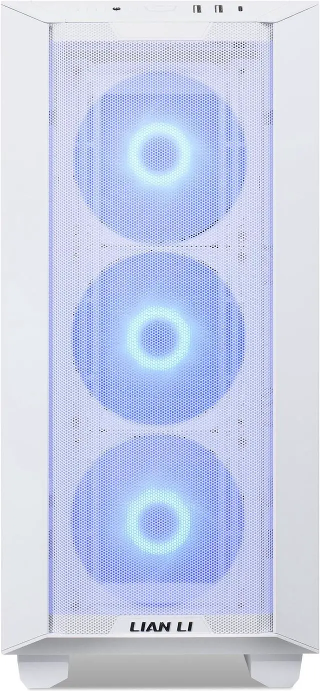 Alt view image 5 of 20 - LIAN LI Lancool III RGB White Aluminum / SECC / Tempered Glass ATX Mid Tower Computer Case