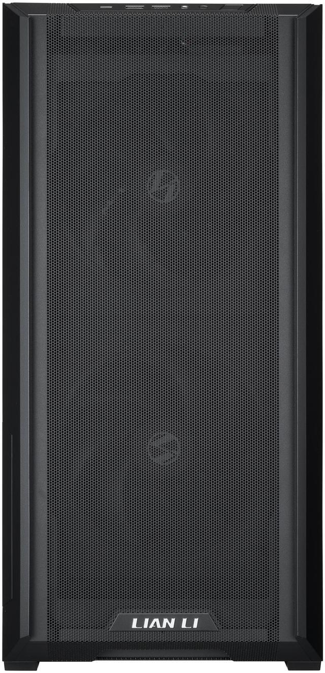 Alt view image 6 of 12 - LIAN LI LANCOOL 216 X Black Steel / Tempered Glass ATX Mid Tower Computer Case ,2x 16 cm PWM Fans Included (Non RGB ) ----LANCOOL 216X