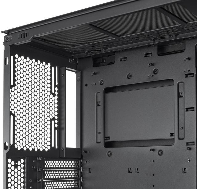Alt view image 4 of 12 - LIAN LI LANCOOL 216 X Black Steel / Tempered Glass ATX Mid Tower Computer Case ,2x 16 cm PWM Fans Included (Non RGB ) ----LANCOOL 216X