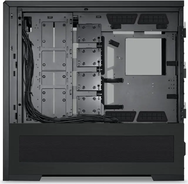 Alt view image 4 of 15 - LIAN LI V3000 PLUS Black Tempered Glass on the Left  Sides,  Full Tower EATX Gaming Computer Case - V3000PX