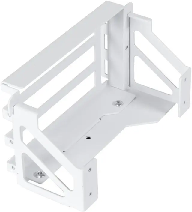 Alt view image 4 of 9 - Lian-Li O11DE-9W Upright GPU Bracket Upgrade Kit for 40 series GPU Compatible with O11DEX ,and O11D EVO RGB White case - Riser Cable Not Included - O11DE-9W