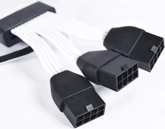 Alt view image 6 of 10 - LIAN LI STRIMER PLUS 168-8 Addressable RGB VGA power cable PW168-8PV2 ---- Strimer plus 168-8(1Year Warranty)