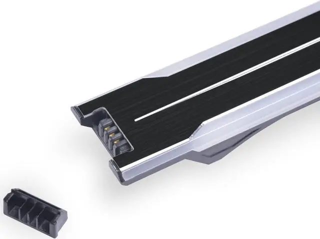 Alt view image 2 of 10 - LIAN LI UNI Fan P28 Optional side diffused RGB strip 3 Pcs Pack ,Black Color Frame (Compatible with UF-P28120-1B, UF-P28120-3B,GA2P36B)-----------P28ARGB-B