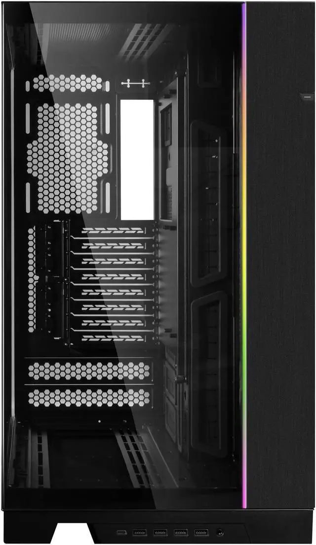 Alt view image 2 of 14 - LIAN LI O11 Dynamic EVO XL O11DEXL Black Aluminum / Steel / Tempered Glass ATX Mid Tower Computer Case ----- O11DEXL-X