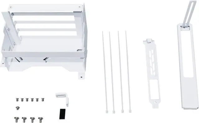 Main image of Lian-Li O11DEXL-1W Upright GPU Bracket Upgrade Kit for 40 series GPU Compatilble with O11 Dynamic EVO XL White . Riser Cable Not Included ---O11DEXL-1W