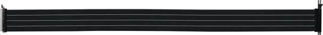 Main image of LIAN LI Premium PCI-E 16X 4.0 Black Extender Riser Cable 900 mm , Black Color ---PW-PCIV-4-90X