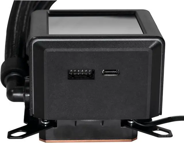 Alt view image 6 of 10 - LIAN LI Galahad II LCD SL-INF 360 Black Liquid Cooler, Intel LGA 1851, 1700, 1200 & AMD AM5, AM4 Comatible - GA2ALCD36INB