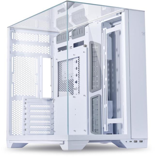 Alt view image 7 of 7 - LIAN LI O11 Vision White Aluminum / Steel / Tempered Glass ATX Mid Tower Computer Case ----- O11VW